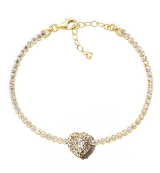 Bracciale Tennis Big Heart