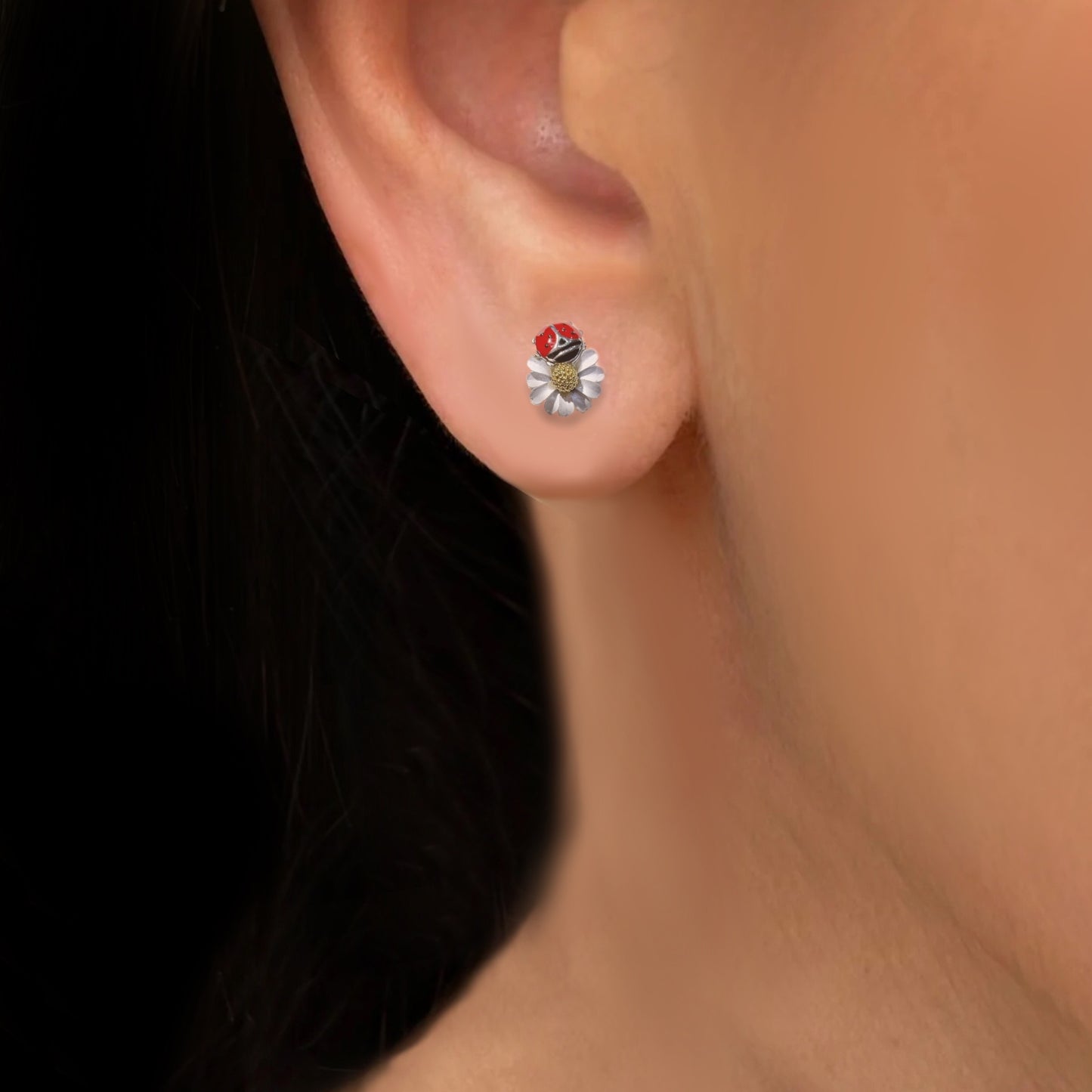 Orecchini Coccinella