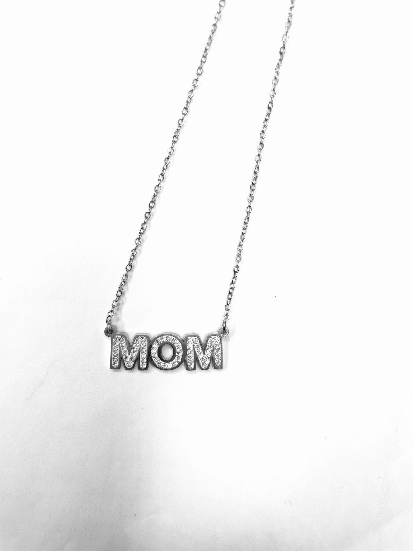 Collana Mom Brillantinata