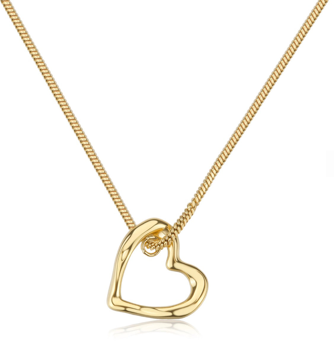 Collana cuore deforme