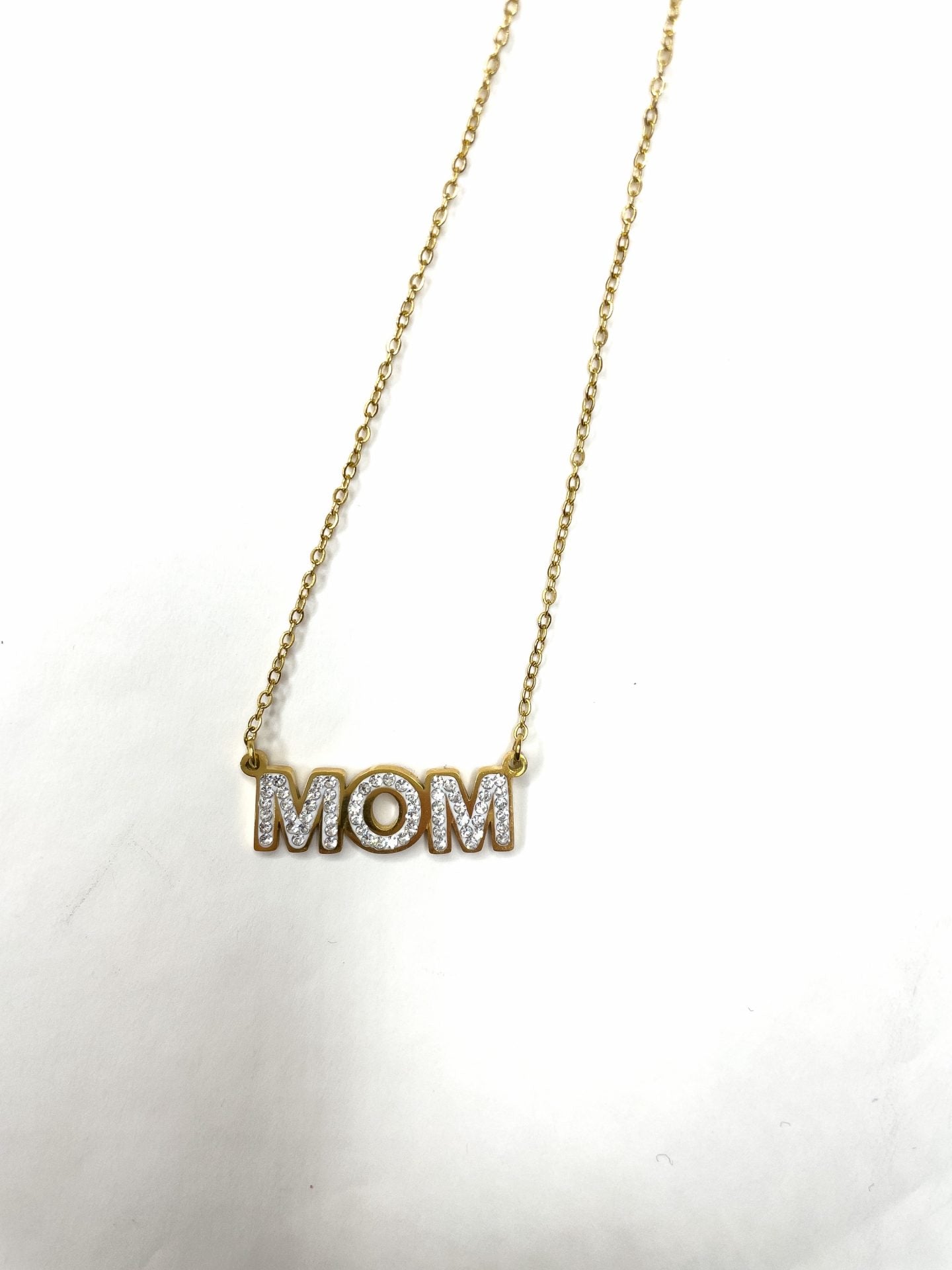 Collana Mom Brillantinata