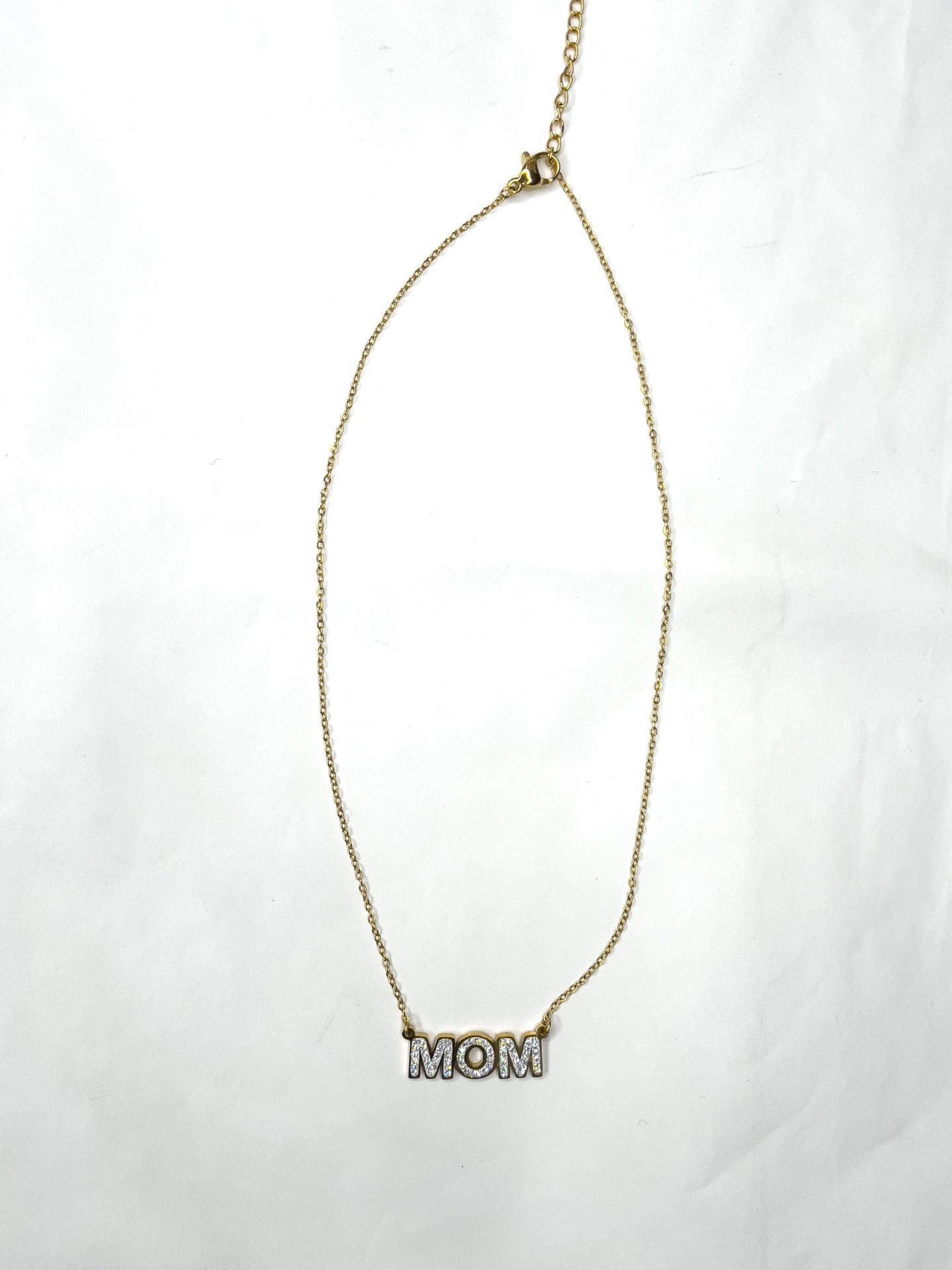 Collana Mom Brillantinata