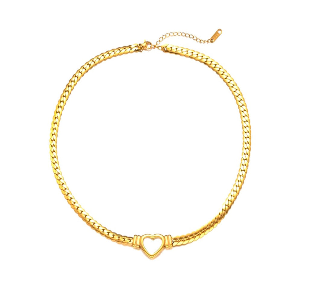 Collana cuore fine