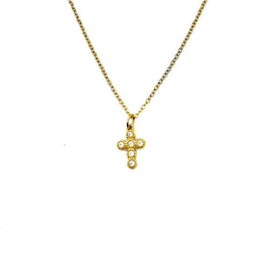 Collanina mini croce
